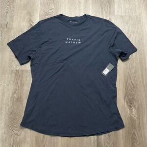 Travis Mathew Dark Blue Short Sleeve Tee